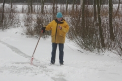 2010-01-10 Grote schoonmaak Harry delegeren ijsbaan de Bewwerskaamp 5